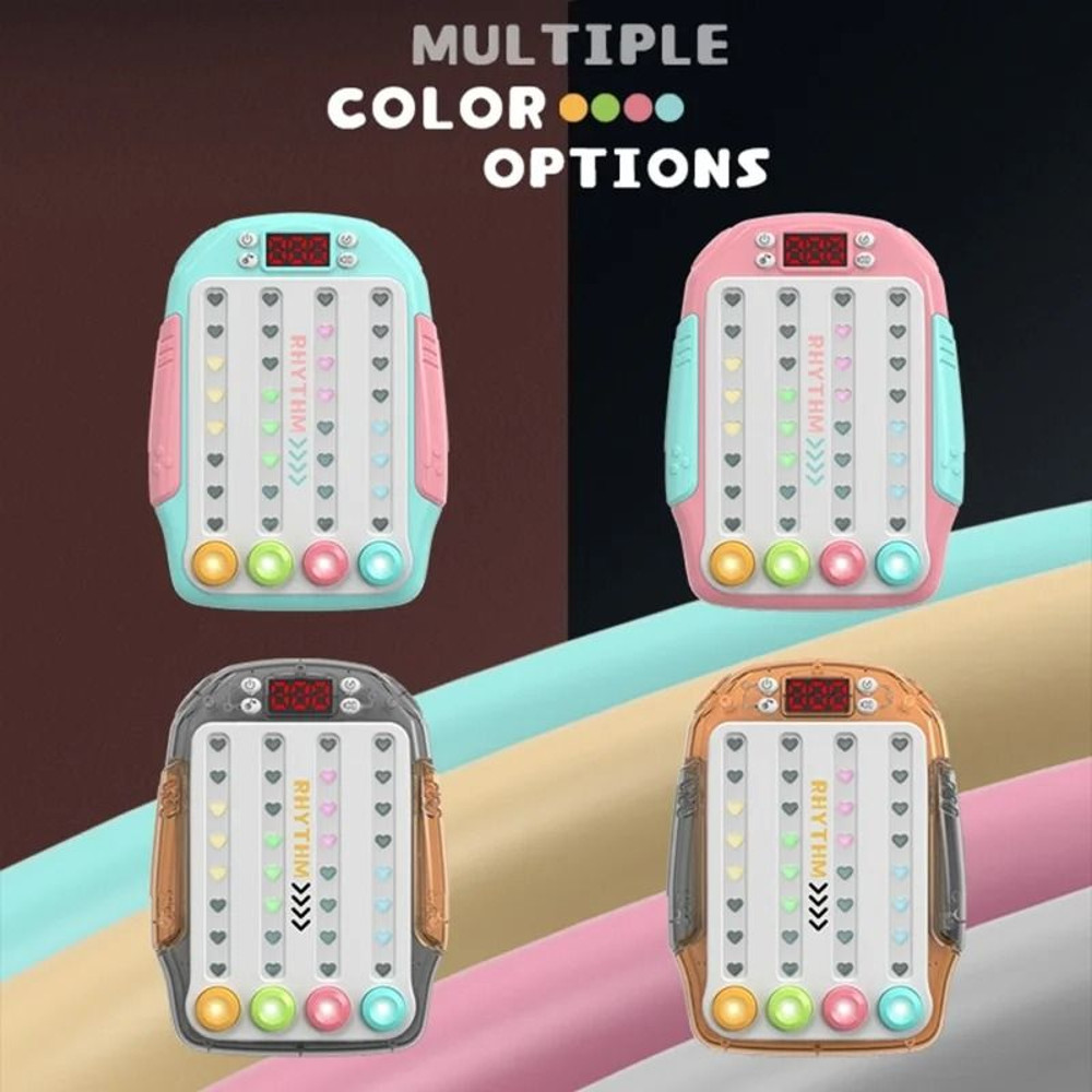 Quick Push Game Eye Sensory Console Multiplayer Versus Board Game Handheld Gamepad Training Toy 2