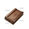 Under Desk Adhesive Wooden Storage Drawer Home Organization Stationery Container 9