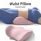 Special Lumbar Support Cushion Sleep Lumbar Pillow Ergonomic Comfortable Memory Cotton Back Support 0