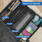 High Capacity Travel Luggage Organizer With Hanging Shelves And Collapsible Storage 4