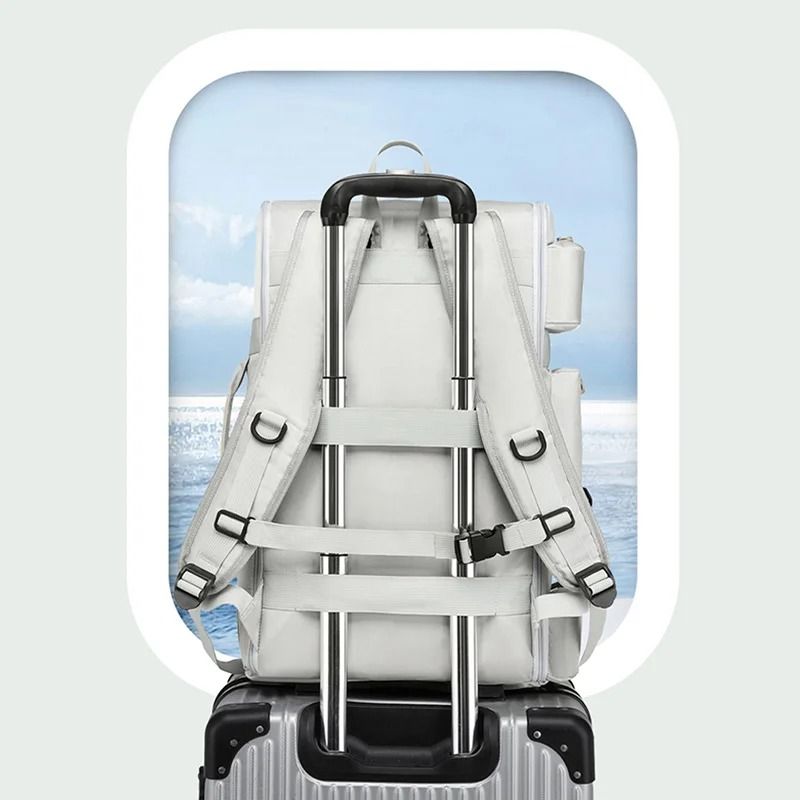 Large Capacity Gym And Travel Backpack With Wet And Dry Separation 5