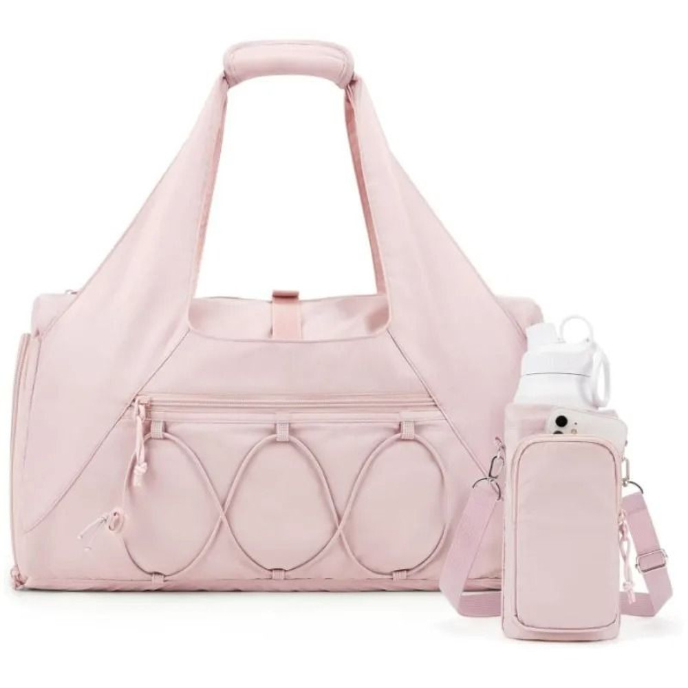 Large Capacity Fitness Bag With Shoe Compartment And Waterproof Design 0