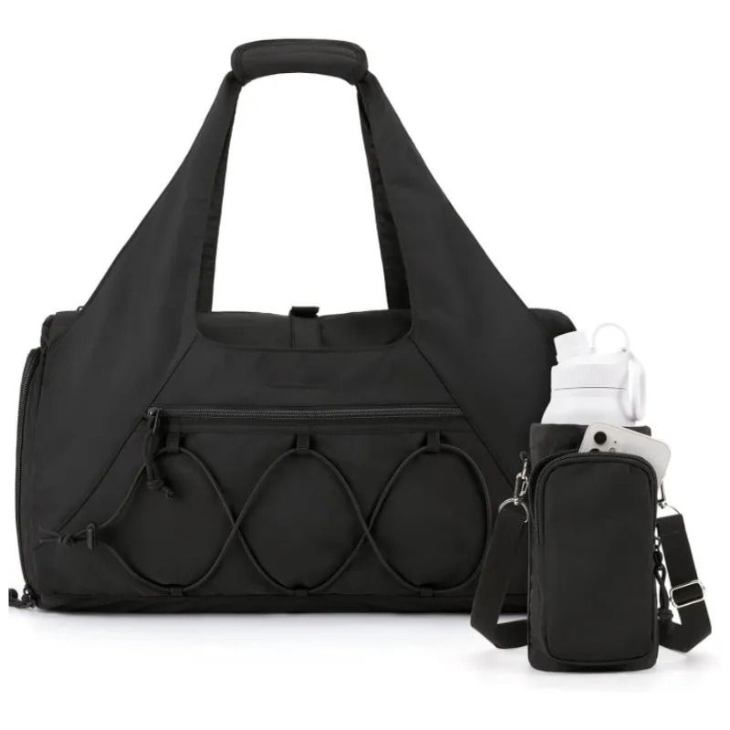 Large Capacity Fitness Bag With Shoe Compartment And Waterproof Design 7