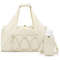 Large Capacity Fitness Bag With Shoe Compartment And Waterproof Design 8