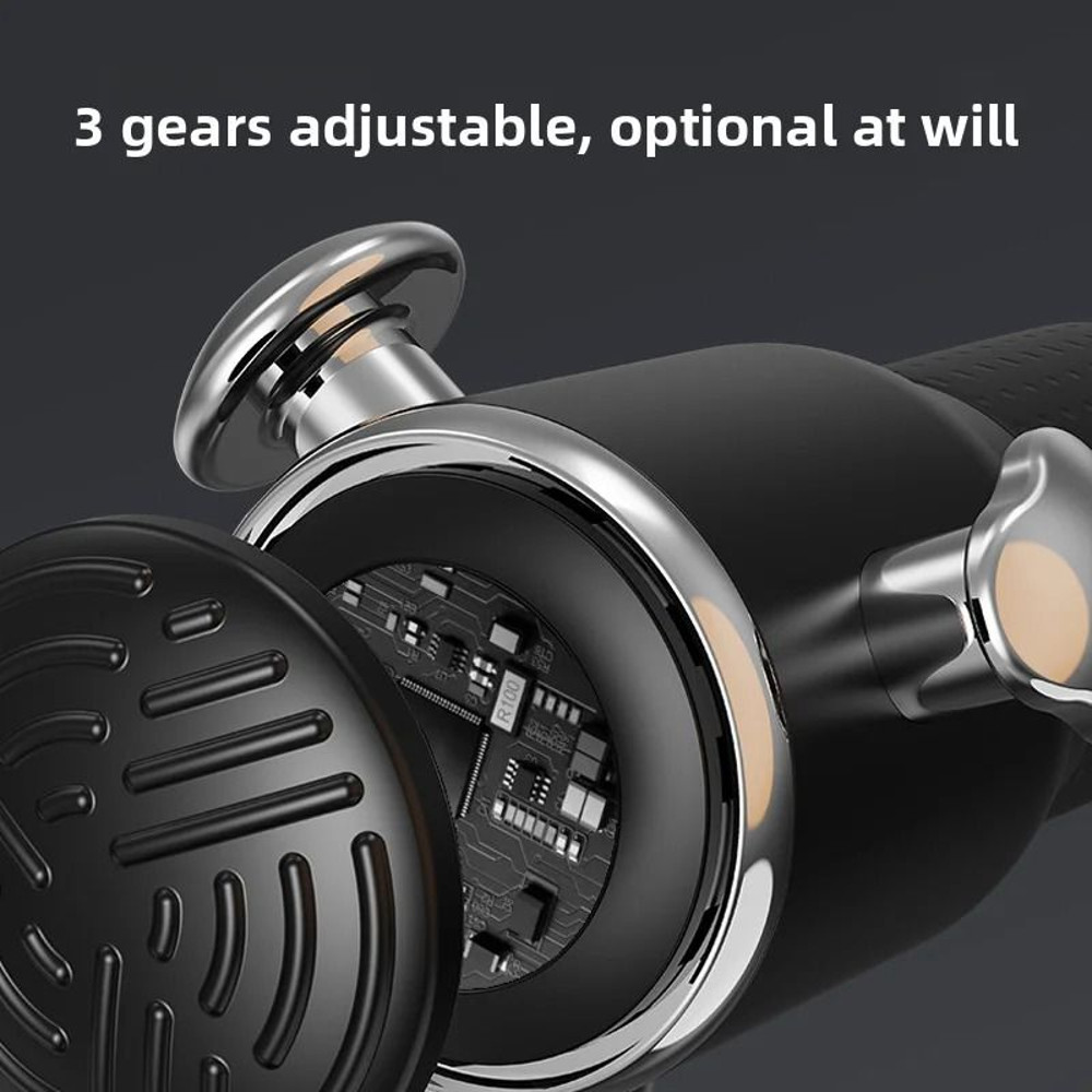 High Frequency Massage Gun With Four Interchangeable Heads And Deep Tissue Relief 3