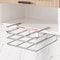 Under Cabinet Stainless Steel Cutting Board And Pot Lid Organizer Rack 4