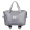 Universal Wheel Expandable Travel Bag With Large Capacity And DryWet Separation 8