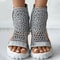 Braided Geometric Wedge Sandals For Women With Elastic Mesh Upper 0
