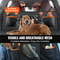 Back Seat Extender Dog Hammock With Mesh Window And Storage Pocket 5