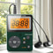 Portable AM FM Radio With LCD Display Earphone Jack Sleep Timer And Alarm 0