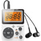 Portable AM FM Radio With LCD Display Earphone Jack Sleep Timer And Alarm 7