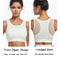 Plus Size Sports Bra For Women High Strength Shock Absorbing Zip Front Yoga Vest 3