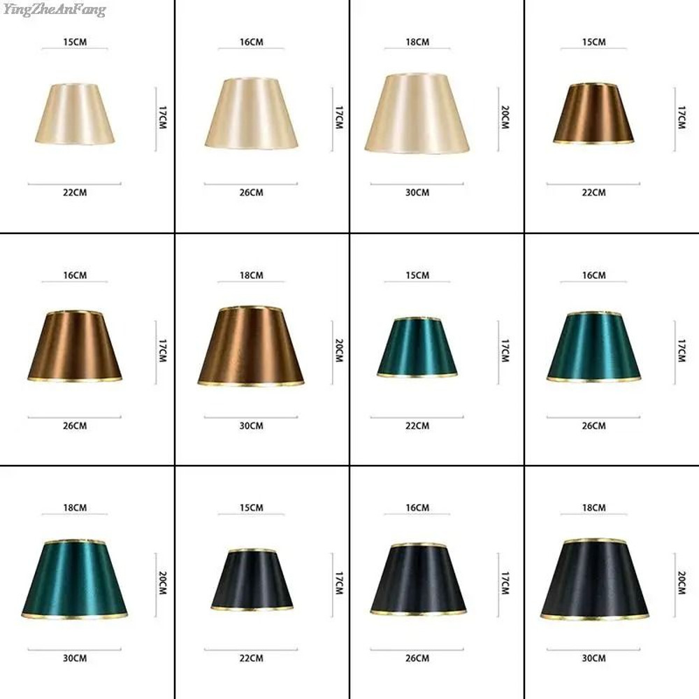 Nordic Style Cloth Chandelier Lamp Shade For E27 Bedside Table Ceiling Wall And Floor Lamps 5
