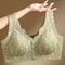 Seamless Front Open Vest Style Bra For Middle Aged And Elderly Women 1