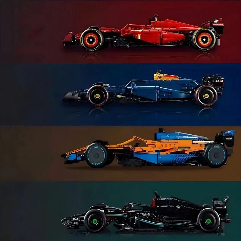 Technical RB20 SF24 F1 Race Car Building Blocks  4551642 Pcs Performance MOC Kit 1