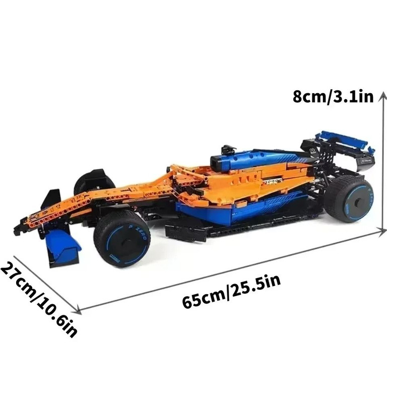 Technical RB20 SF24 F1 Race Car Building Blocks  4551642 Pcs Performance MOC Kit 10