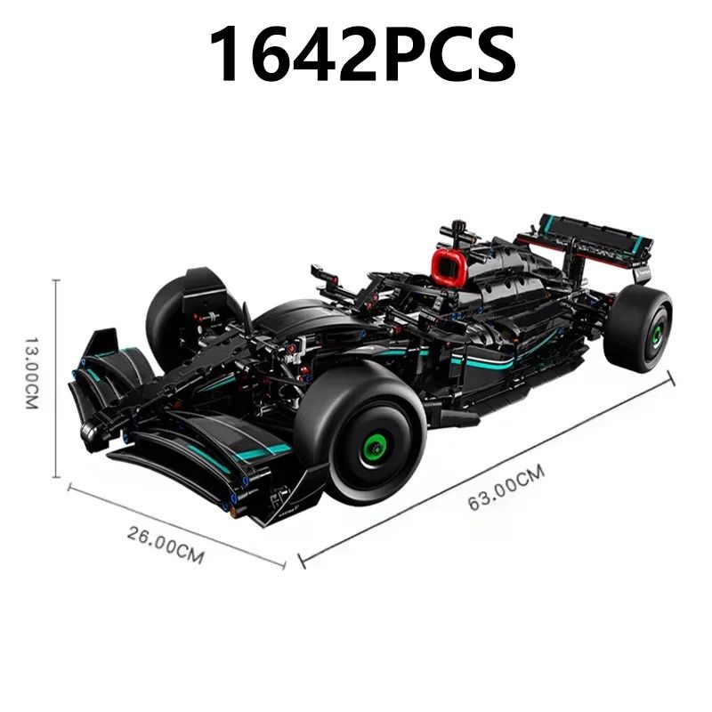 Technology SF24 Racing Car Building Blocks 1361 To 1642 Pieces Mechanical Group Model Kit For Adult 11
