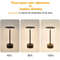 LED Table Lamp With Touch Sensor And USB Rechargeable Design For Bedroom Restaurant And Hotel Use 4