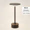LED Table Lamp With Touch Sensor And USB Rechargeable Design For Bedroom Restaurant And Hotel Use 7