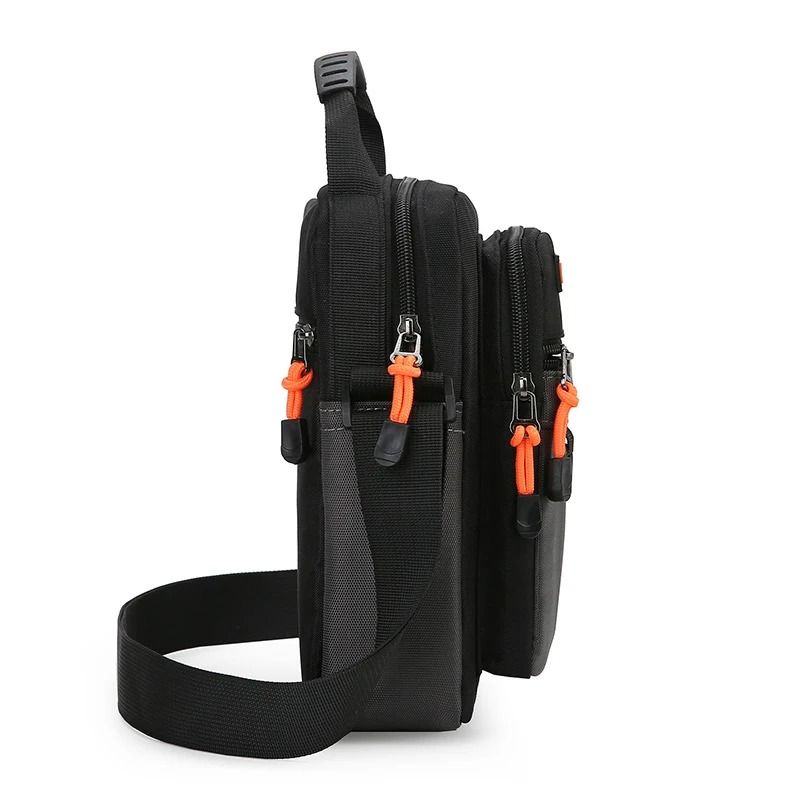 Casual Mens Lightweight Oxford Shoulder Bag Small Crossbody Messenger Bag 4