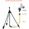 360 Degree Rotating Garden Sprinkler With Adjustable Stainless Steel Tripod Stand 3