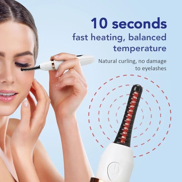 Electric Eyelash Curler With 3 Heat Settings And USB Rechargeable Design 3