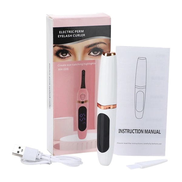 Electric Eyelash Curler With 3 Heat Settings And USB Rechargeable Design 6