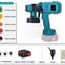 Cordless Electric Paint Sprayer With 800ml Container For Furniture And Auto Coating 8