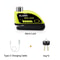 Motorcycle Disc Brake Alarm Lock With AntiTheft Siren And Security Cable Options 9