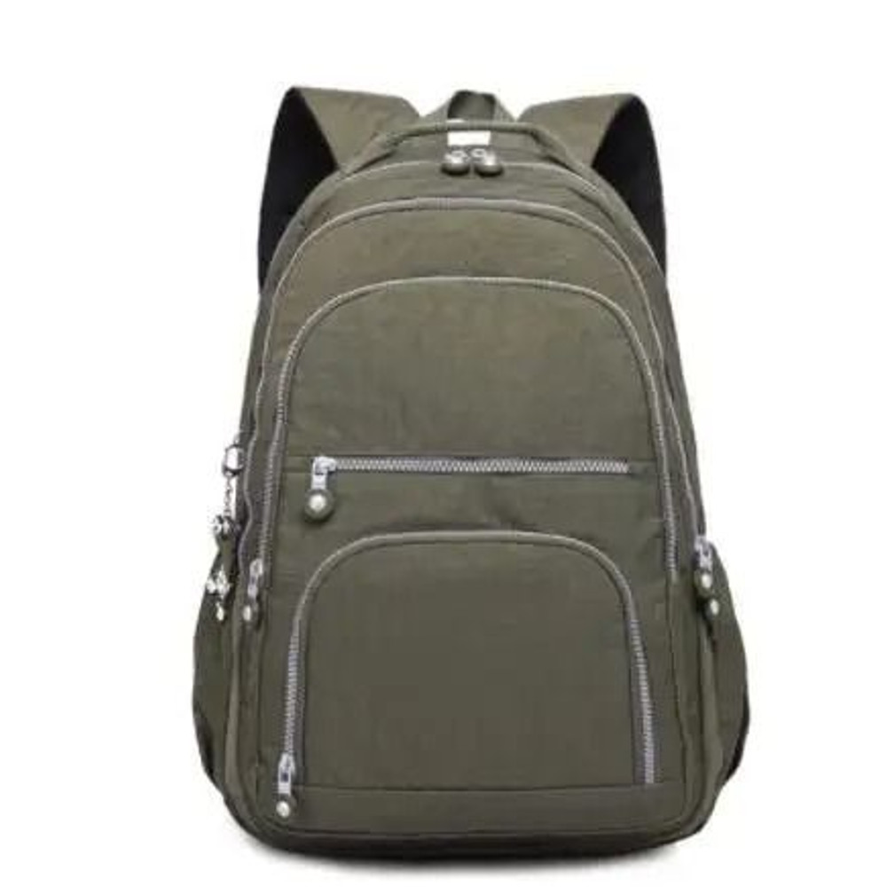 Aesthetic Waterproof Nylon School Backpack For Women And Teen Girls With Multiple Sizes 11