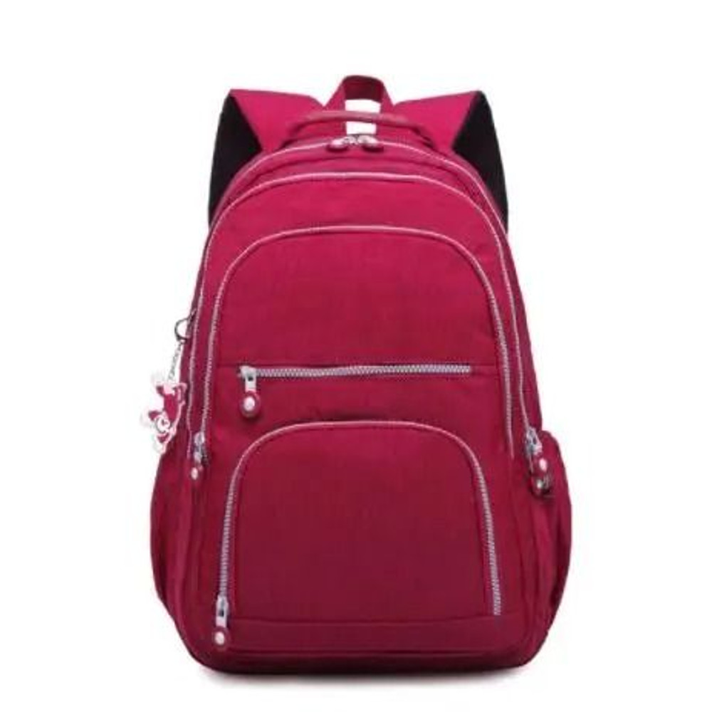 Aesthetic Waterproof Nylon School Backpack For Women And Teen Girls With Multiple Sizes 16