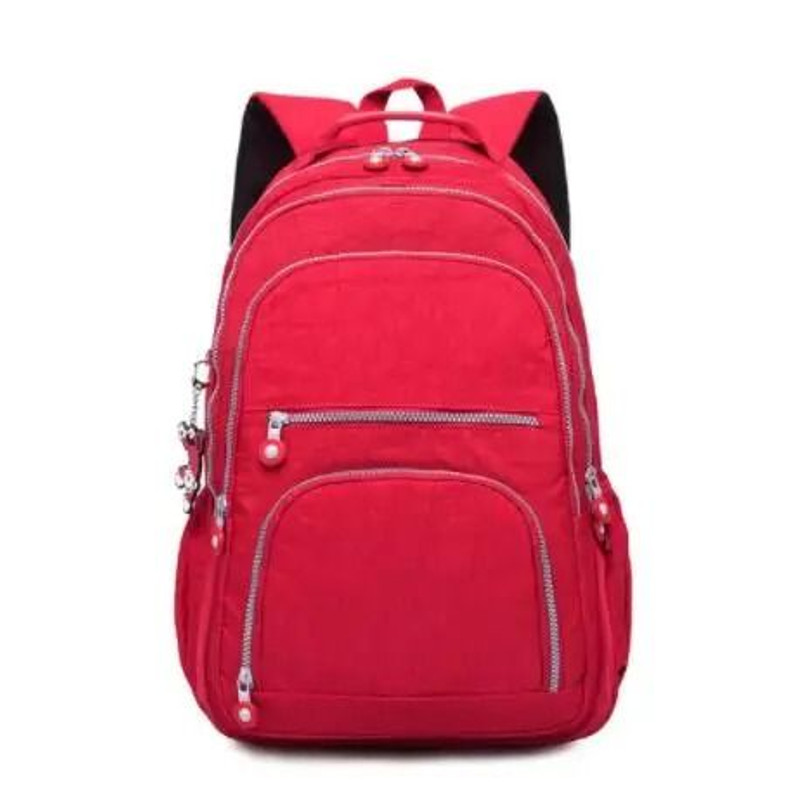 Aesthetic Waterproof Nylon School Backpack For Women And Teen Girls With Multiple Sizes 6