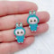 Cute Cartoon Rabbit Charms For Earrings Necklaces Bracelets And Keychains 3