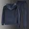Cashmere Tracksuit Mens Winter Warm Hooded Set 3