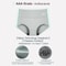 5 Pack Womens Cotton High Waisted Underwear Tummy Control Butt Lift Graphene Antibacterial Breathab