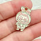 10pcs Cartoon Enamel Charms Gold Plated DIY Jewelry Making Accessories For Bracelets Necklaces And 9