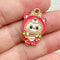 10pcs Cartoon Enamel Charms Gold Plated DIY Jewelry Making Accessories For Bracelets Necklaces And 2