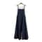 Womens Cotton Linen Wide Leg Jumpsuit Casual Sleeveless Summer Overalls With Adjustable Straps 8