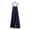 Womens Cotton Linen Wide Leg Jumpsuit Casual Sleeveless Summer Overalls With Adjustable Straps 8