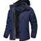 Winter Waterproof Ski Snowboard Jacket Womens Thermal Heavy Fleece Jacket Casual Work Rain Coat Win 18