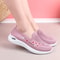 Women Mesh Breathable Floral Comfort Sneakers Lightweight Soft Sole Footwear 6