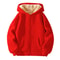 Kids Padded Lambwool Hooded Jacket 11