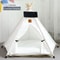Pet Teepee Tent With Cushion And Blackboard For Cats And Dogs 8