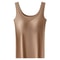 Women Seamless Ice Silk Tank Top With Chest Pads 8