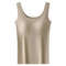 Women Seamless Ice Silk Tank Top With Chest Pads 9