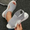 Women Knit Wedge Sandals Slip On Lightweight Summer Shoes 4