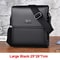 Men Leather Messenger Bag Business Casual Crossbody Shoulder Briefcase 9