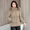 Winter Down Jacket Women Warm Hooded Parka Short Overcoat 9