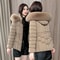 Winter Down Jacket Women Warm Hooded Parka Short Overcoat 4