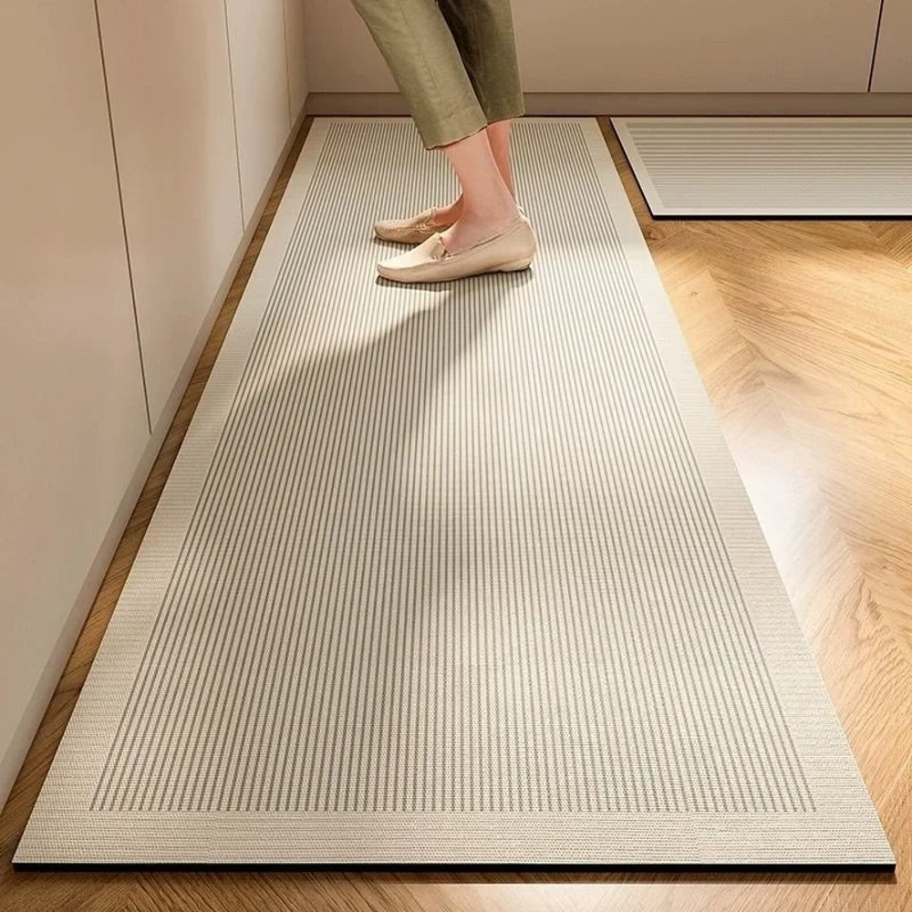 Japanese Style Soft Kitchen Floor Mat Super Absorbent Non Slip Carpet 4